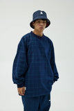 LAPRIMA 22FW 雙面格紋罩衫