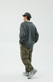 LAPRIMA 22FW 蠟染開胸毛衣