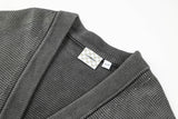 LAPRIMA 22FW 蠟染開胸毛衣
