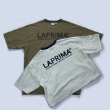 「LAPRIMA」22SS 雙面寬鬆印花短TEE